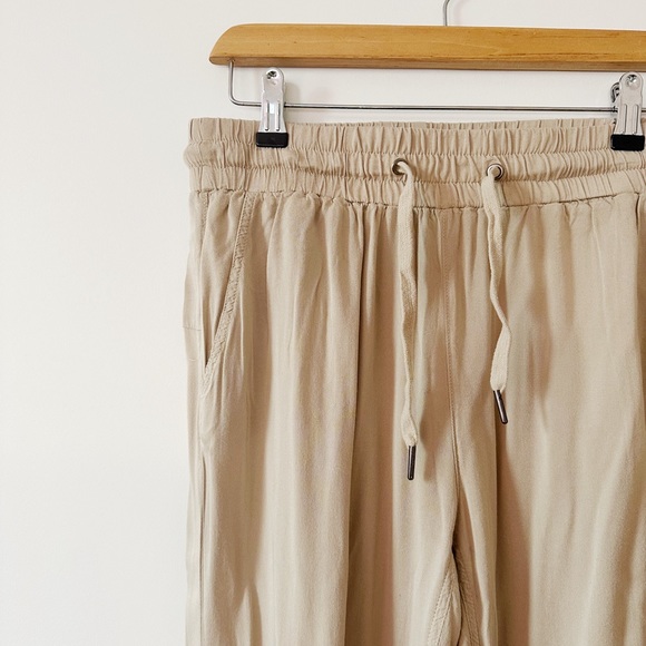 La classe couture women light summer jogger pants beige size medium - Picture 4 of 10